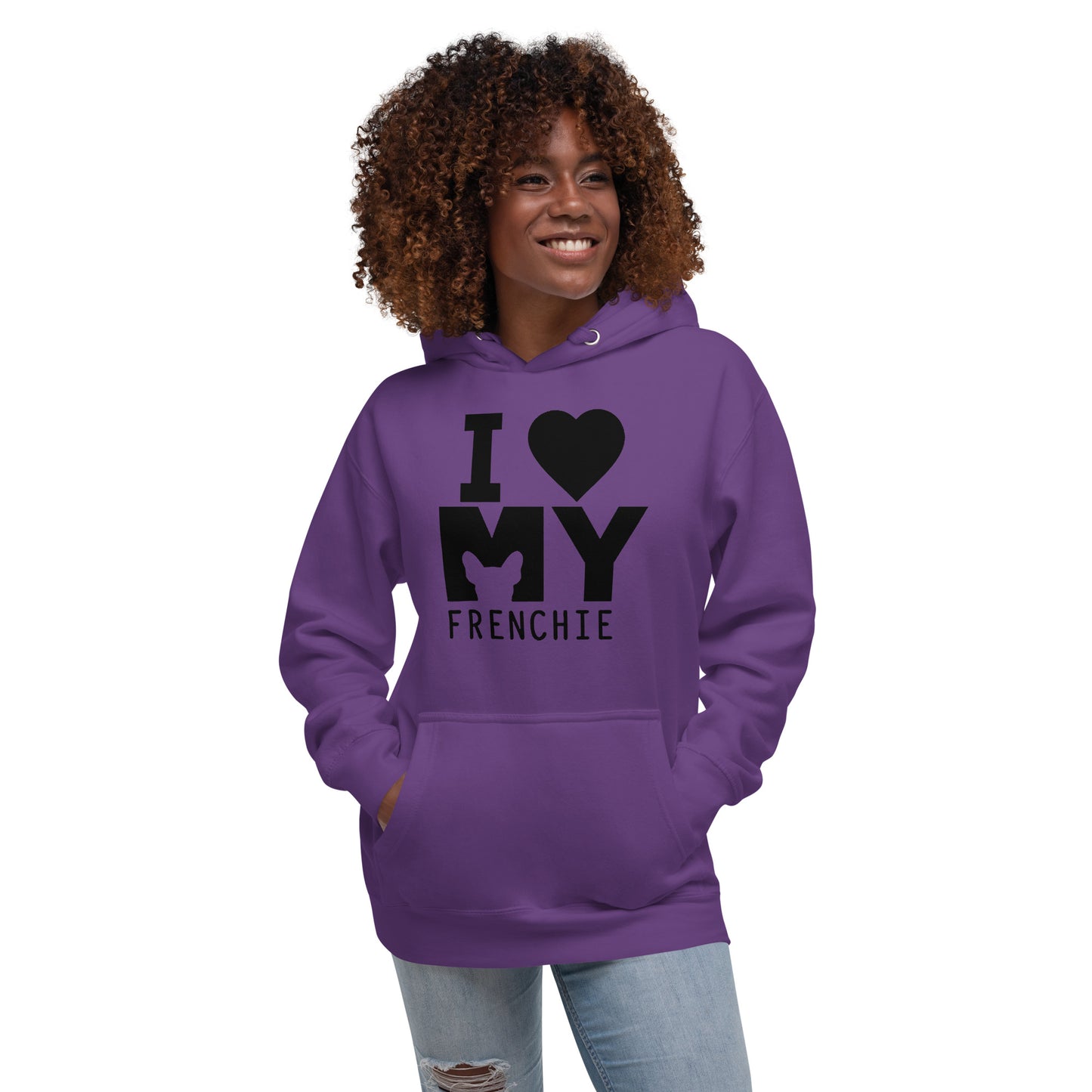 I LOVE MY FRENCHIE HOODIE