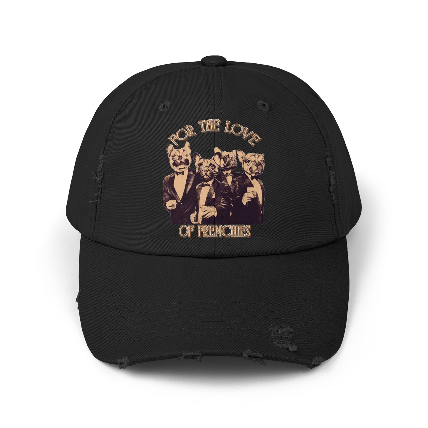 FOR THE LOVE Unisex Distressed Cap