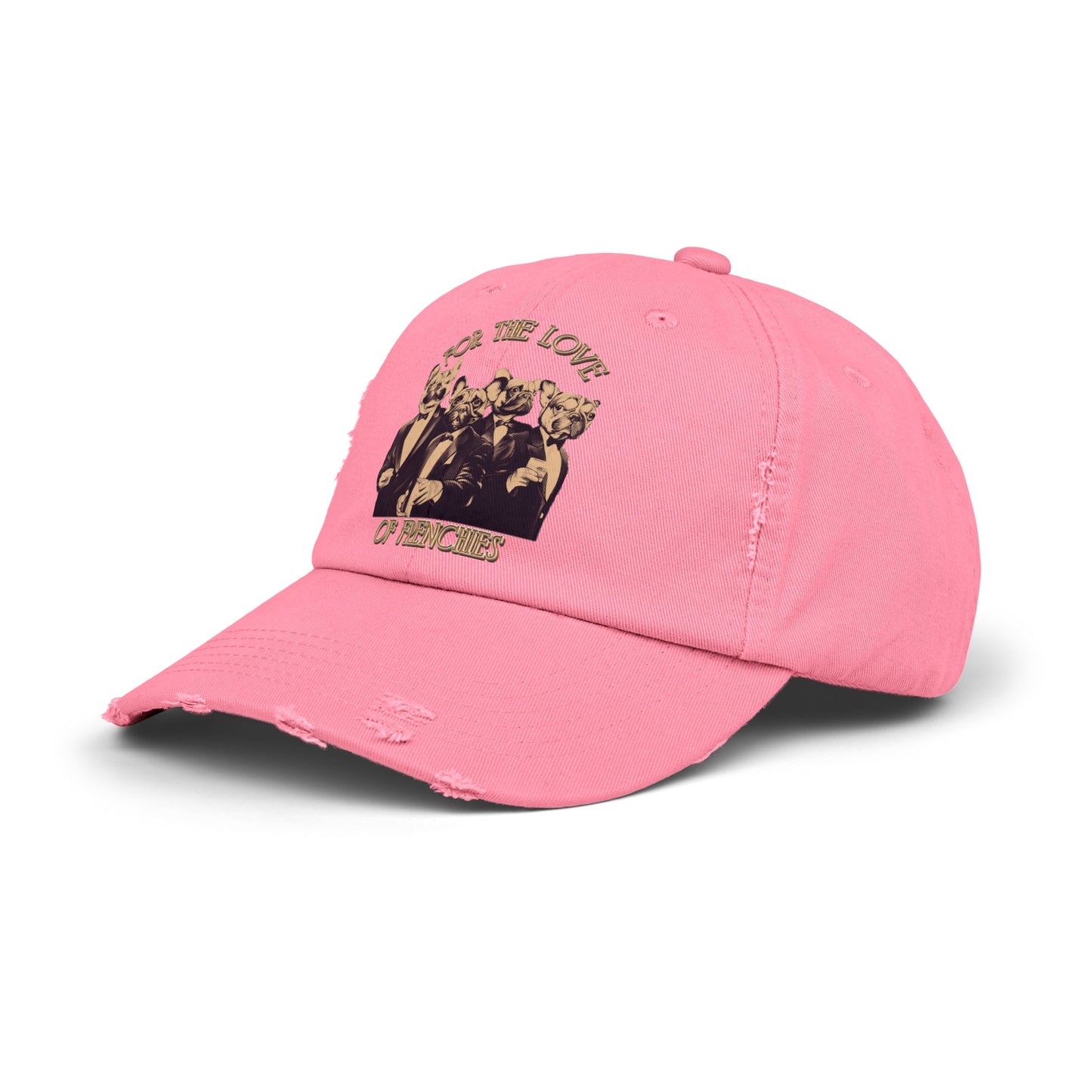 FOR THE LOVE Unisex Distressed Cap