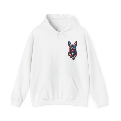 Colorful frenchies Unisex Heavy Blend™ Hooded Sweatshirt