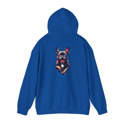 Colorful frenchies Unisex Heavy Blend™ Hooded Sweatshirt