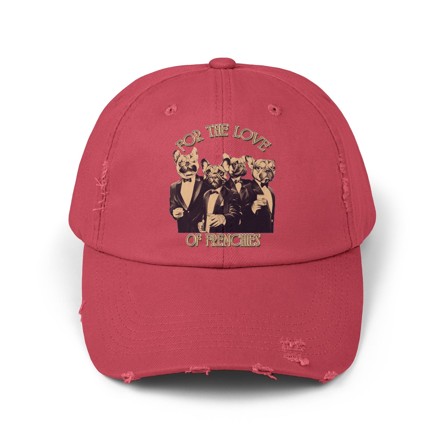 FOR THE LOVE Unisex Distressed Cap