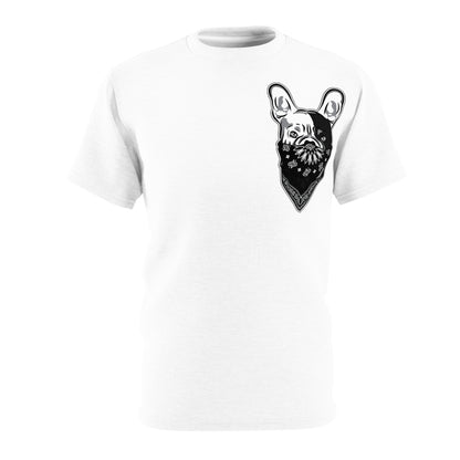 Outlaw frenchie Unisex Cut & Sew Tee (AOP)